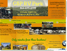 Tablet Screenshot of gsp-rvpark.com